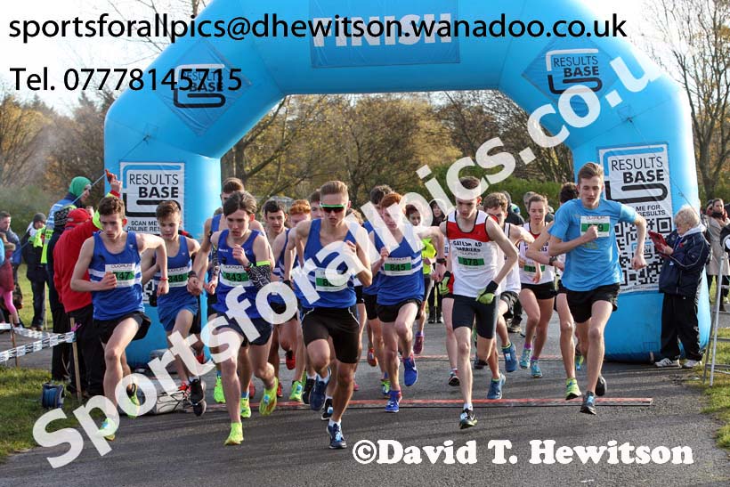 Mens and Womens under-17s and 20s, 2016 Heaton Memerial 10k Road Race. Photo: David T. Hewitson/Sports for All Pics